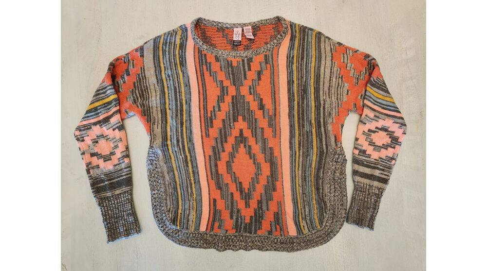 Love on a Hanger Women's Aztek Sweater SZ Medium